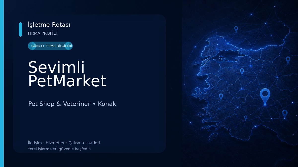 Sevimli PetMarket Pet Shop & Veteriner