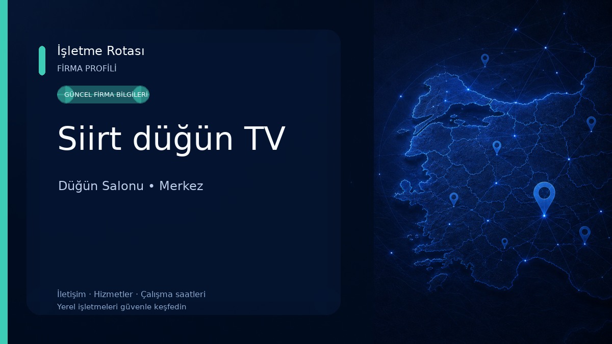 Siirt düğün TV Düğün Salonu