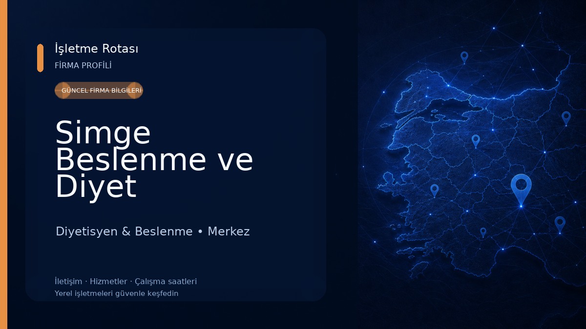 Simge Beslenme ve Diyet Danışmanlığı