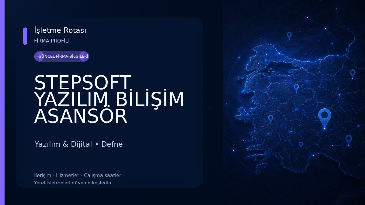STEPSOFT YAZILIM BİLİŞİM ASANSÖR