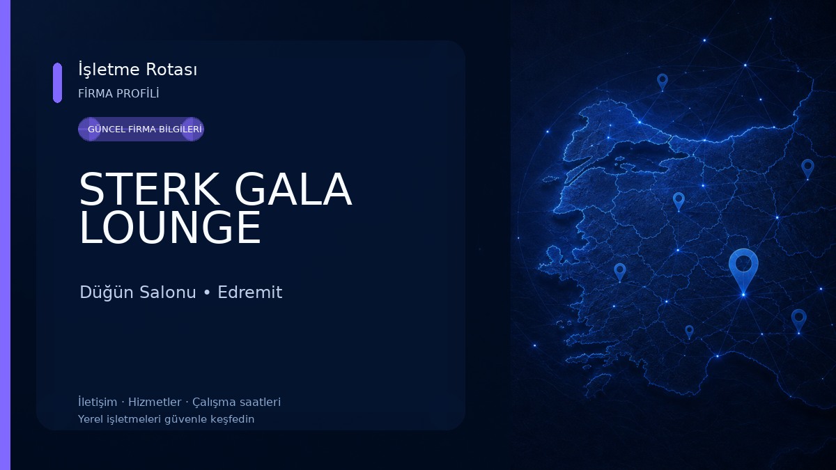 STERK GALA LOUNGE 