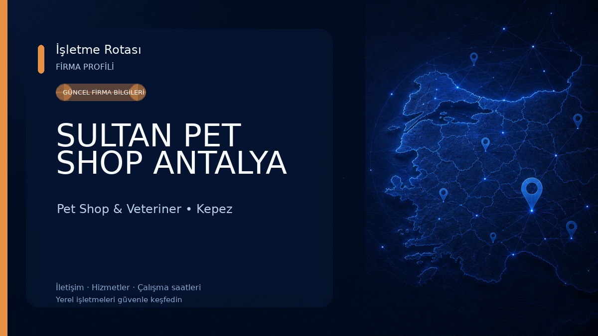 SULTAN PET SHOP ANTALYA Pet Shop & Veteriner
