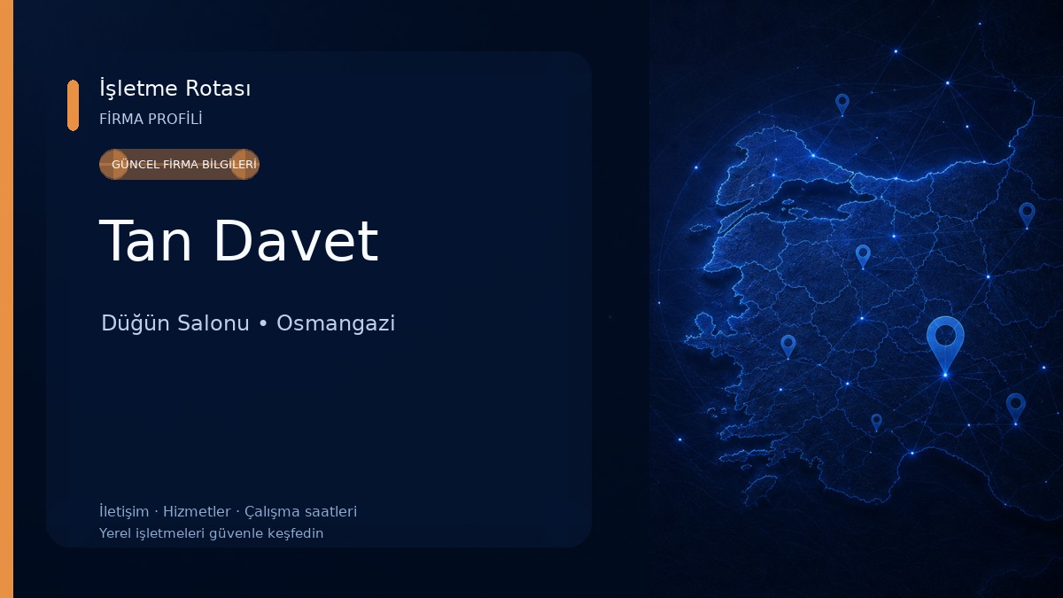 Tan Davet Düğün Salonu