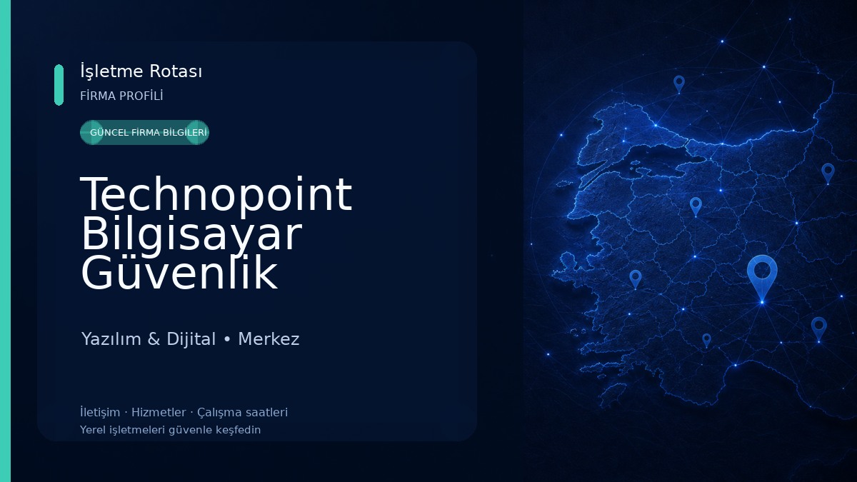 Technopoint Bilgisayar Güvenlik Sistemleri Yazılım 