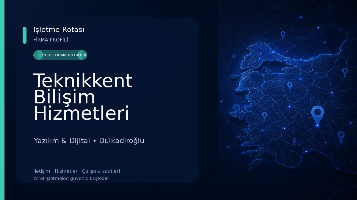 Teknikkent Bilişim Hizmetleri Yazılım & Dijital