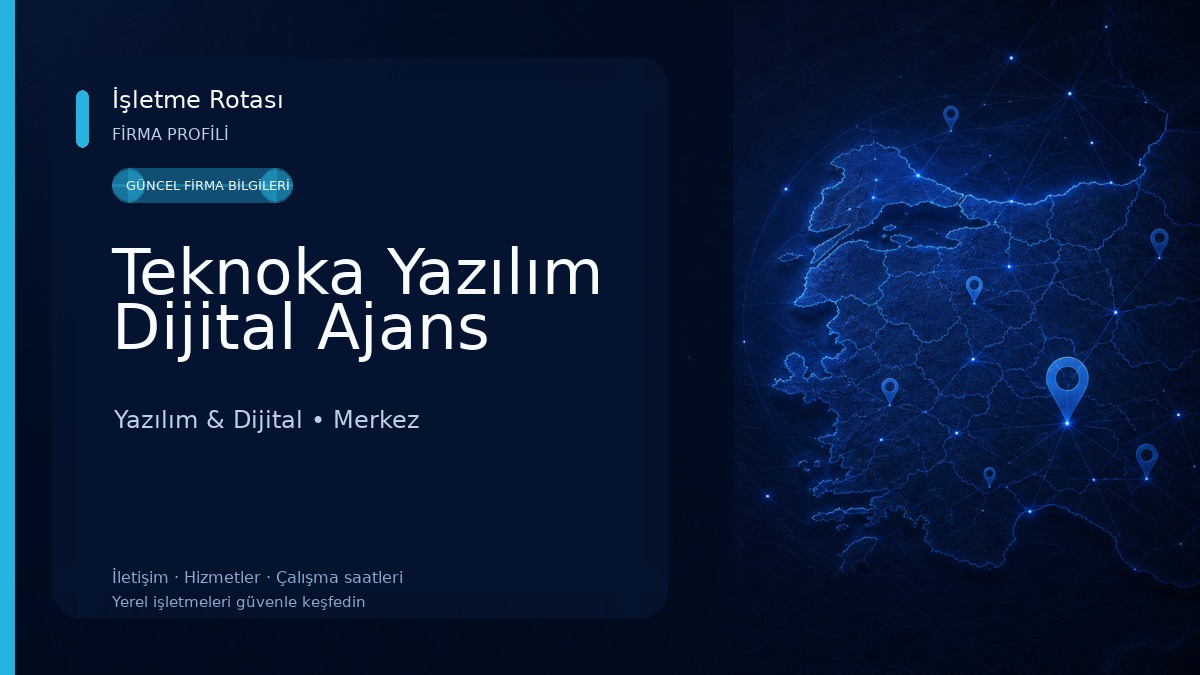 Teknoka Yazılım Dijital Ajans