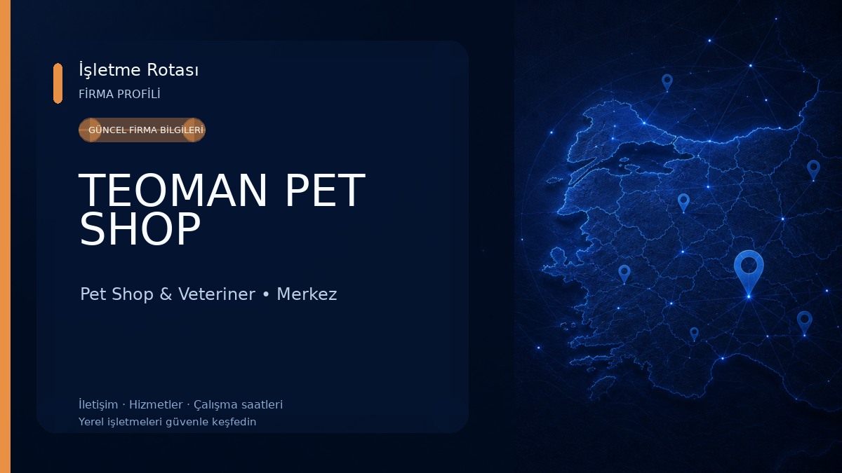 TEOMAN PET SHOP 