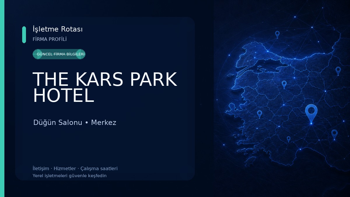 THE KARS PARK HOTEL Düğün Salonu
