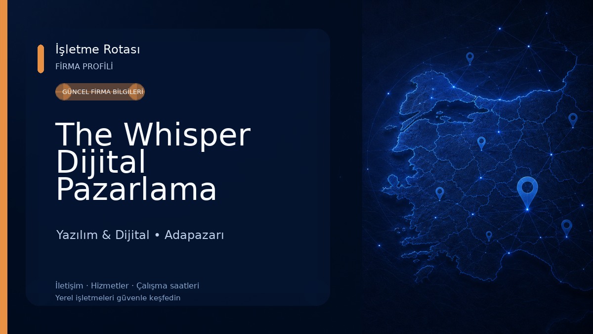 The Whisper Dijital Pazarlama Ajansı 
