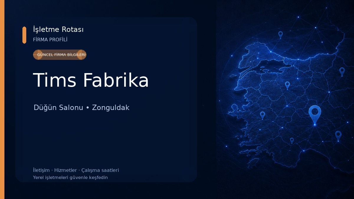 Tims Fabrika Düğün Salonu