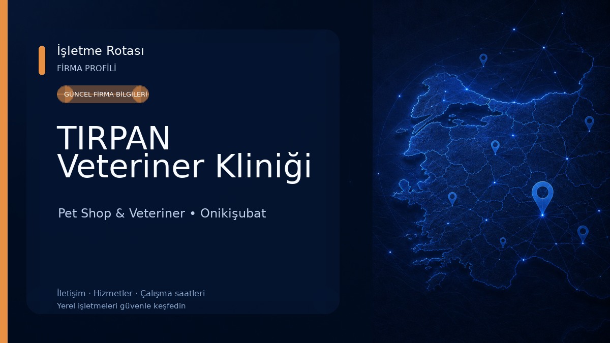 TIRPAN Veteriner Kliniği Pet Shop & Veteriner