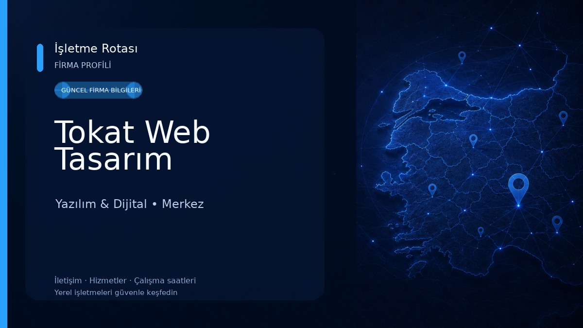 Tokat Web Tasarım Yazılım & Dijital