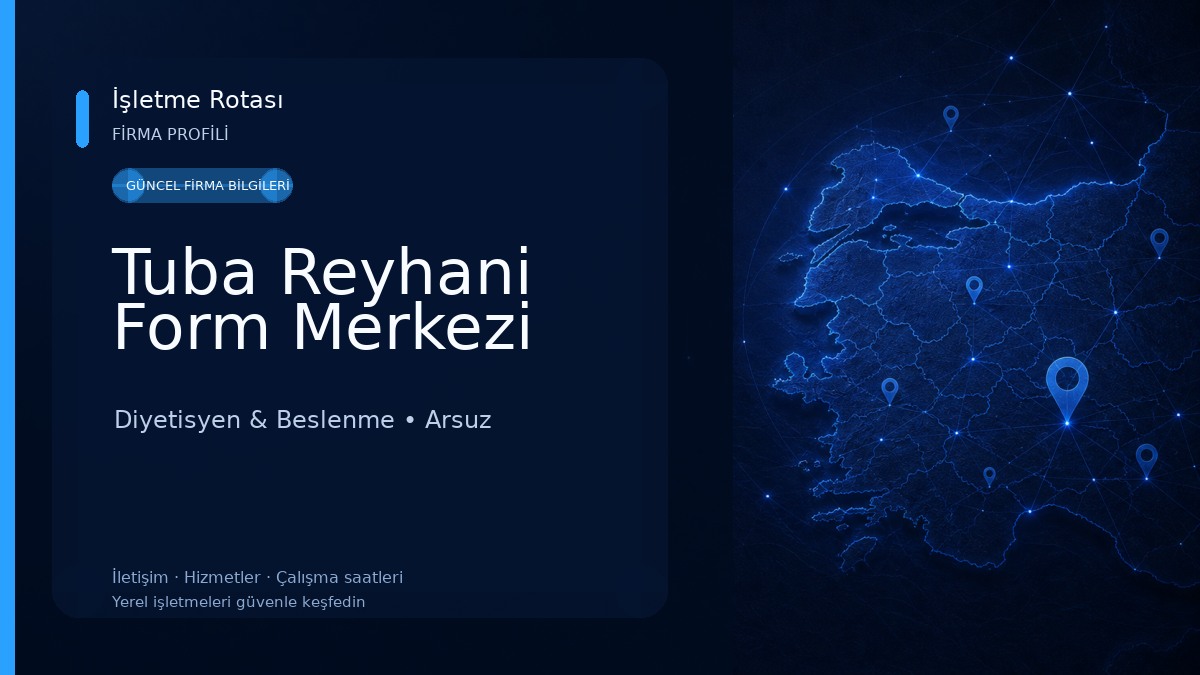 Tuba Reyhani Form Merkezi Diyetisyen & Beslenme