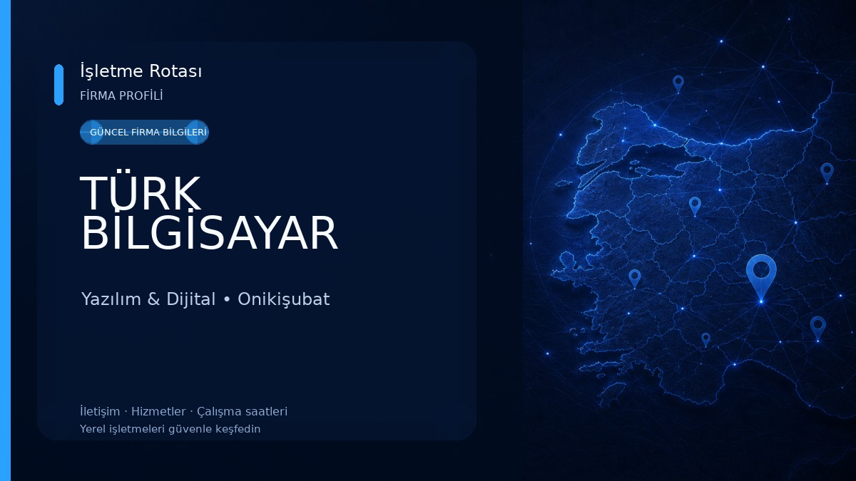 TÜRK BİLGİSAYAR Yazılım & Dijital