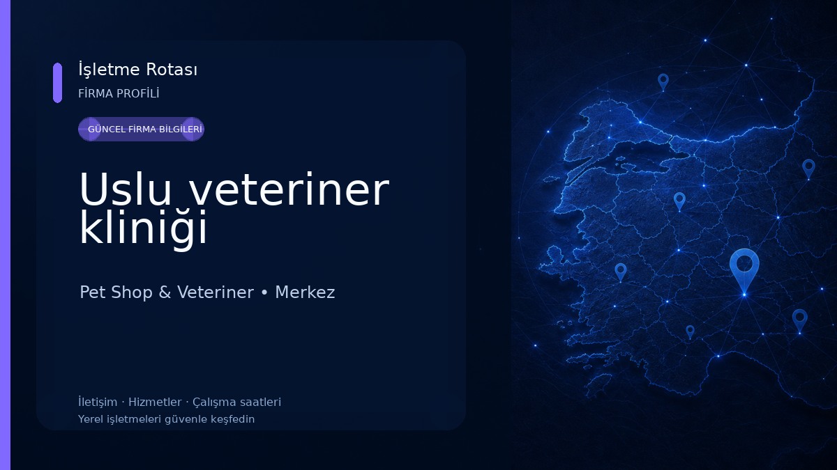 Uslu veteriner kliniği
