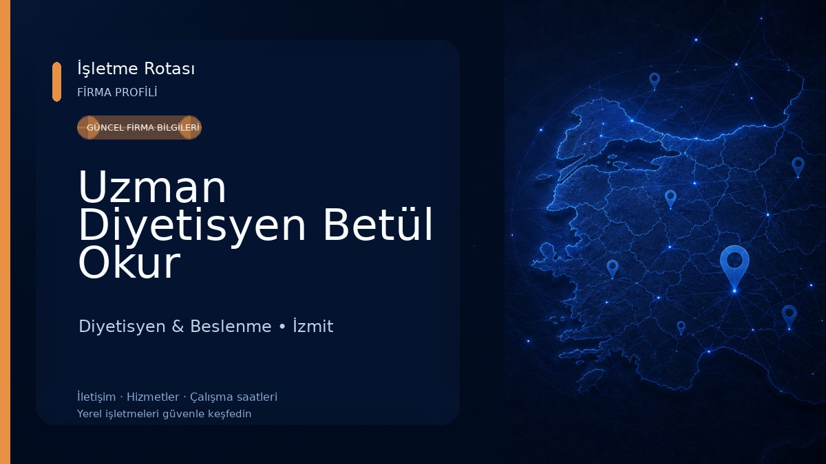 Uzman Diyetisyen Betül Okur 