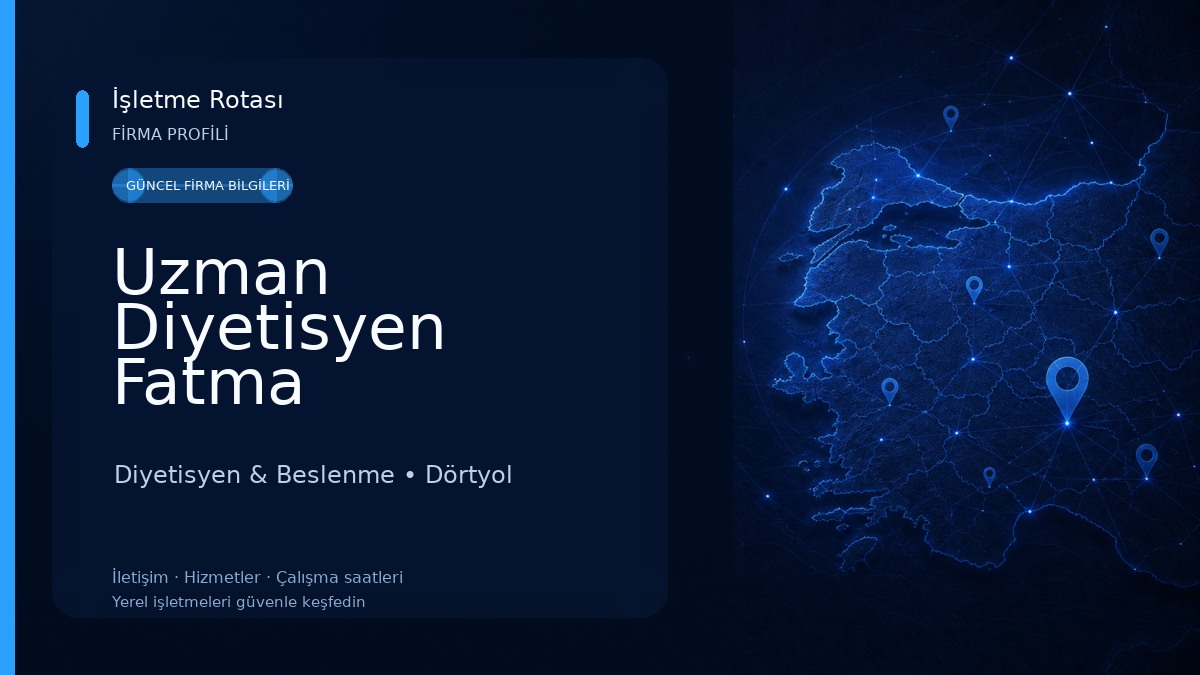 Uzman Diyetisyen Fatma Kenanoğlu Diyetisyen & Beslenme