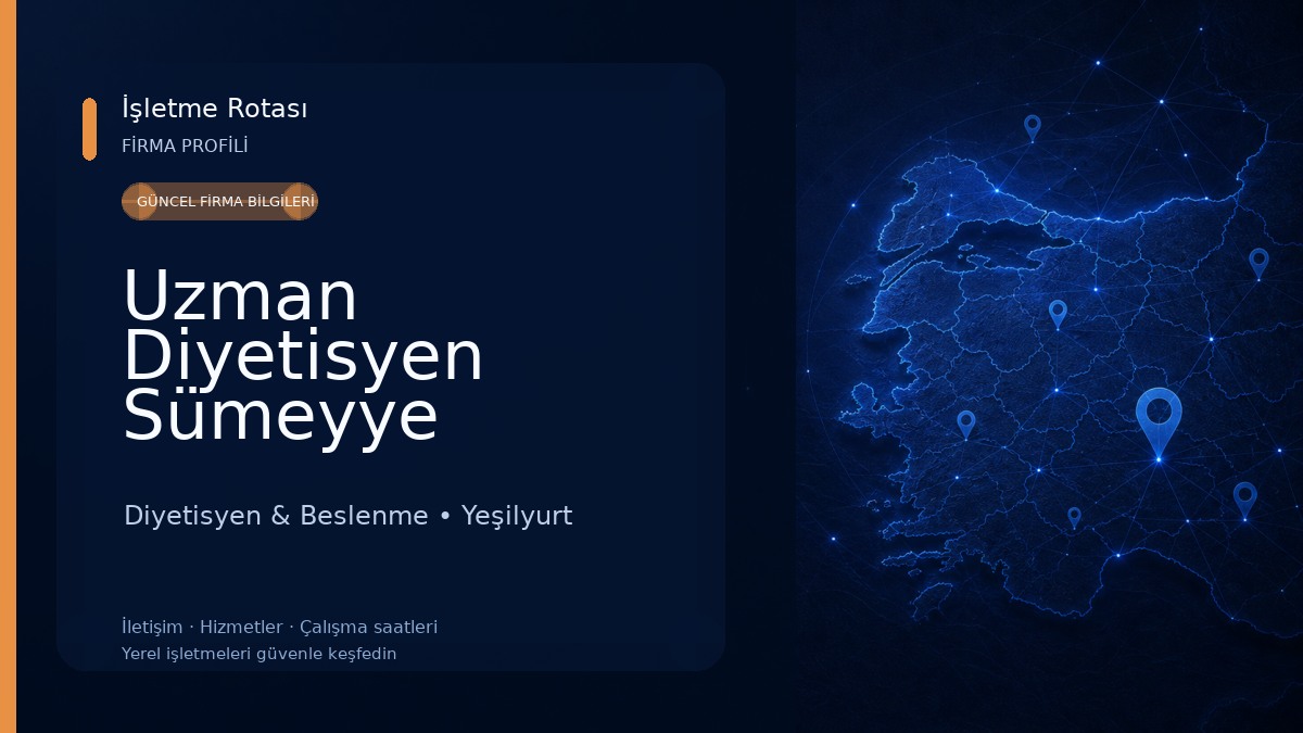 Uzman Diyetisyen Sümeyye Akbulut Diyetisyen & Beslenme