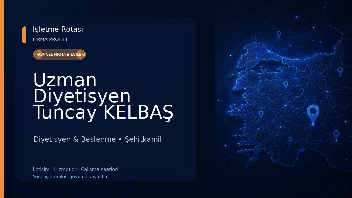 Uzman Diyetisyen Tuncay KELBAŞ - Klinik Diyetisyen,Fonksiyonel Tıp Diyetisyeni, Kilo Verme, Bölgesel İncelme ve Zayıflama