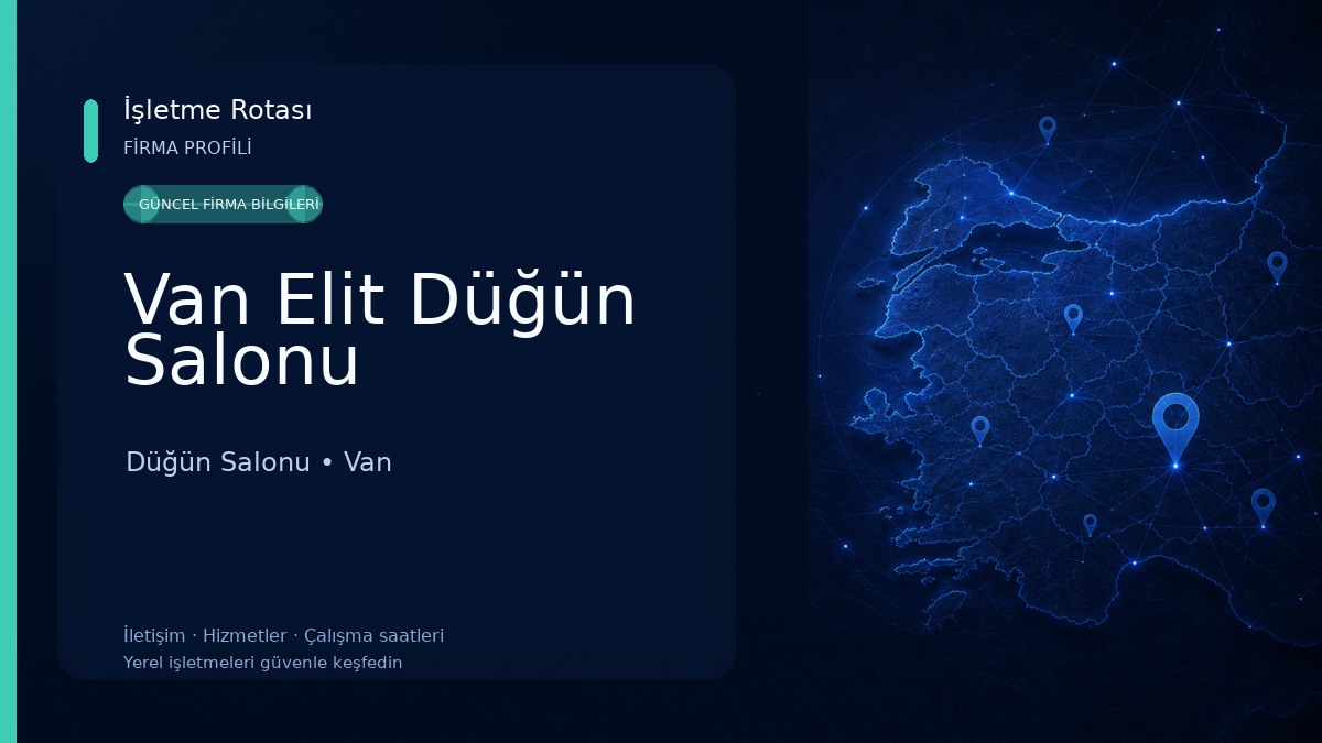 Van Elit Düğün Salonu