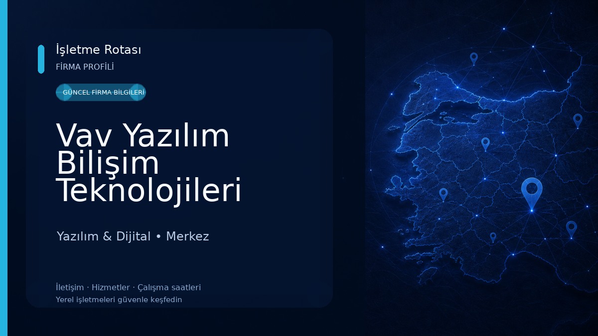 Vav Yazılım Bilişim Teknolojileri Ltd.Şti. - Mikro Yazılım Yazılım & Dijital