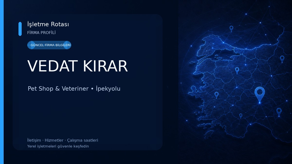VEDAT KIRAR Pet Shop & Veteriner