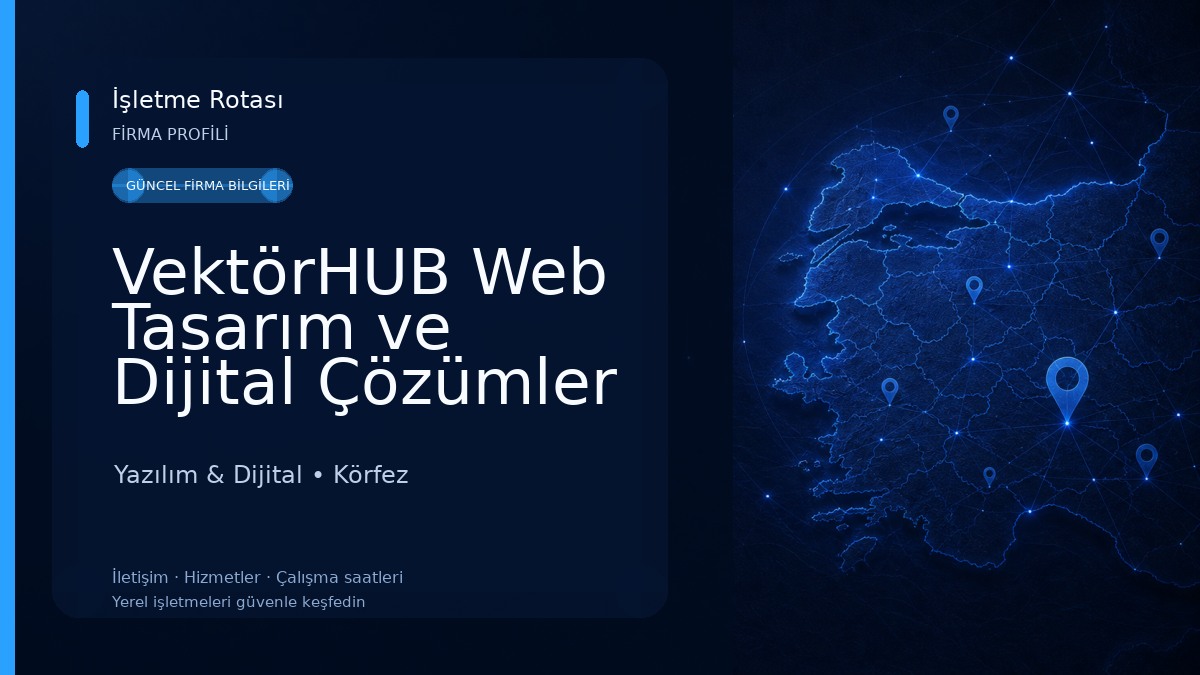 VektörHUB Web Tasarım ve Dijital Çözümler