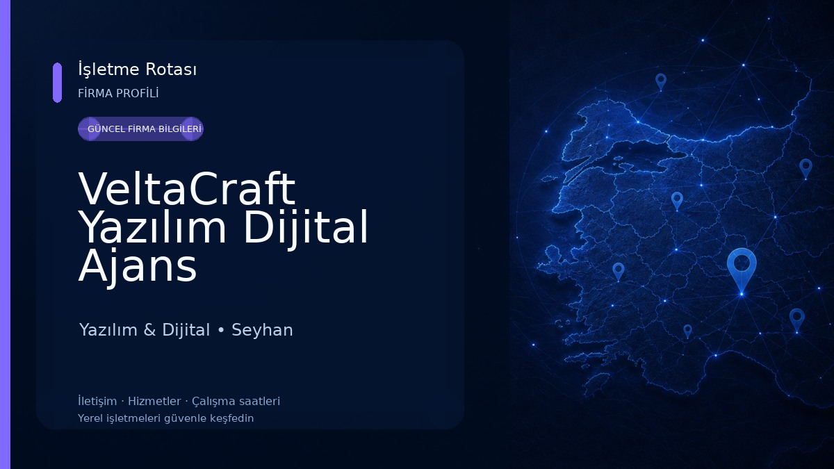 VeltaCraft Yazılım Dijital Ajans