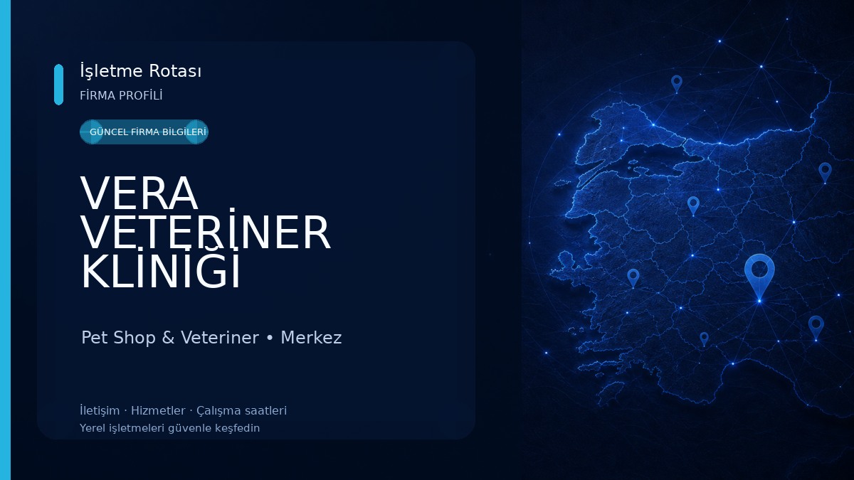 VERA VETERİNER KLİNİĞİ Pet Shop & Veteriner