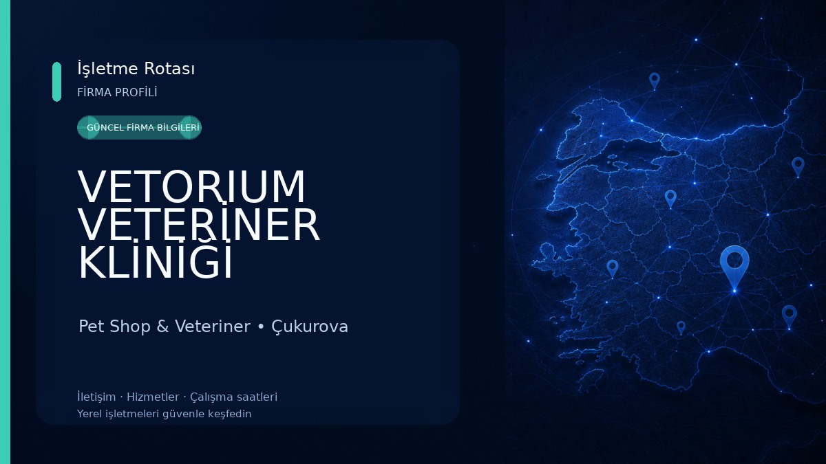 VETORIUM VETERİNER KLİNİĞİ Pet Shop & Veteriner