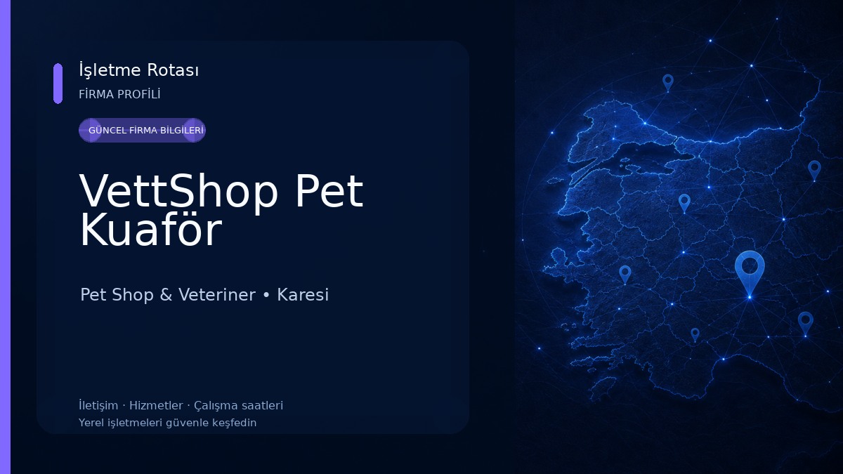 VettShop Pet Kuaför Pet Shop & Veteriner