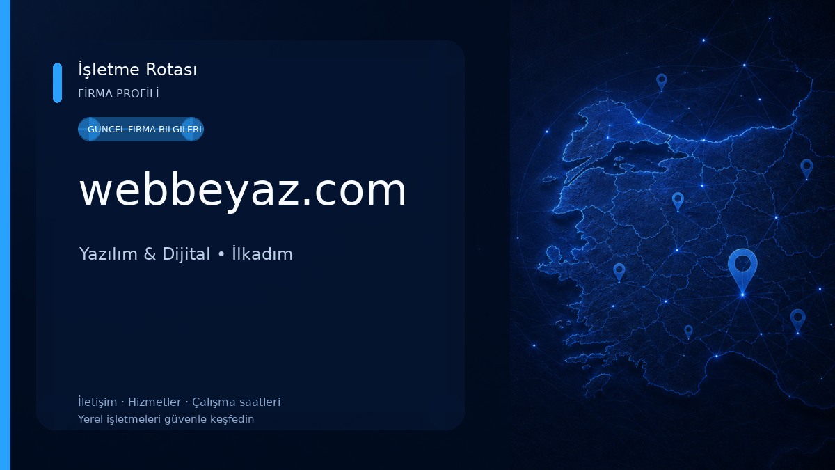 webbeyaz.com Yazılım & Dijital