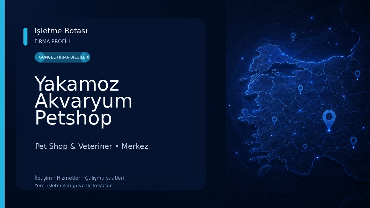 Yakamoz Akvaryum Petshop