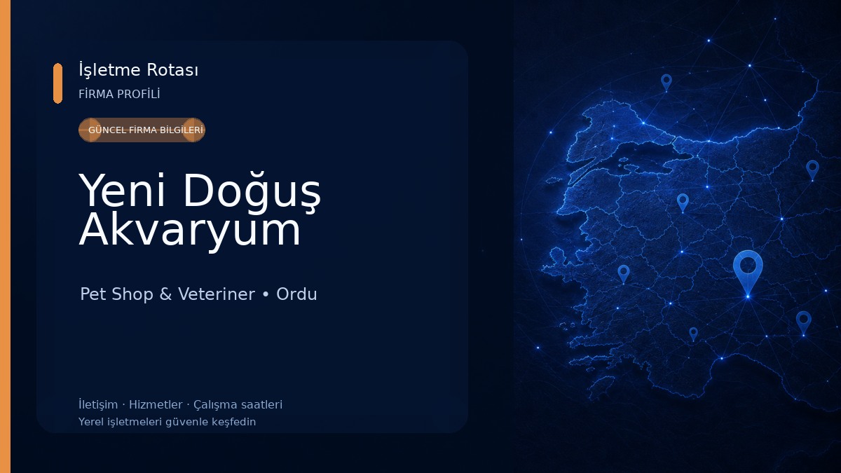 Yeni Doğuş Akvaryum Pet Shop & Veteriner