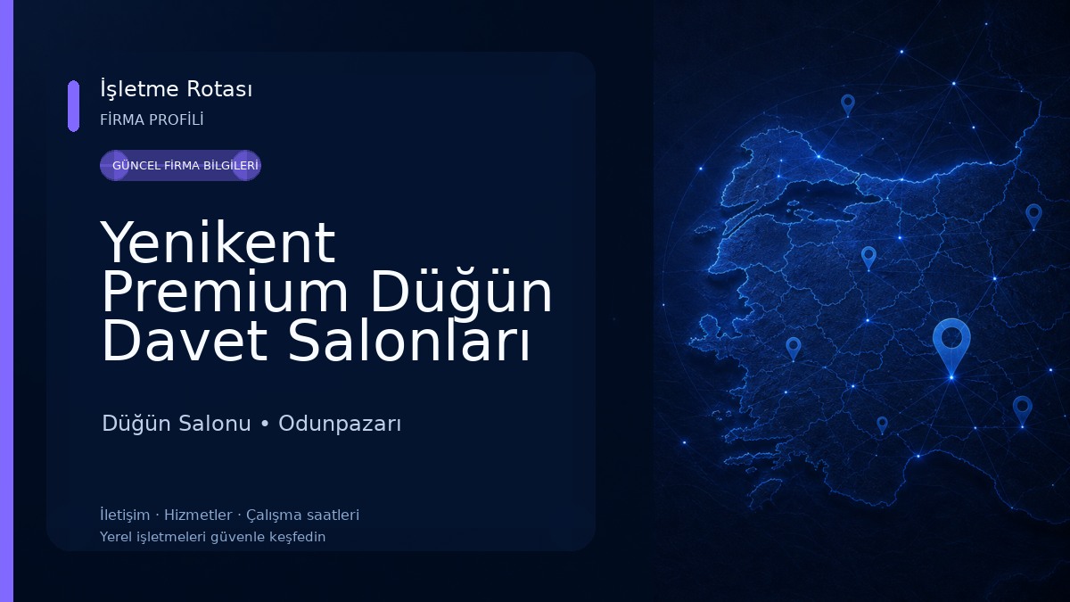 Yenikent Premium Düğün Davet Salonları