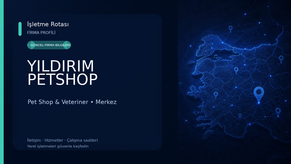 YILDIRIM PETSHOP Pet Shop & Veteriner