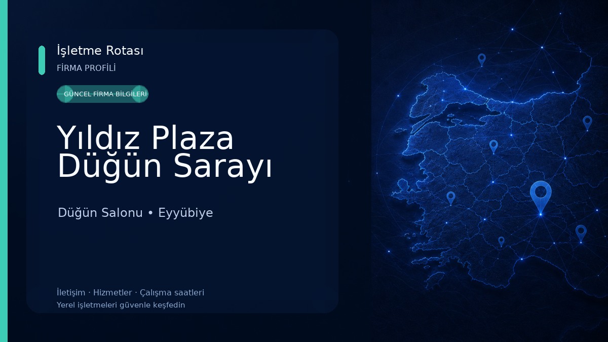 Yıldız Plaza Düğün Sarayı Düğün Salonu