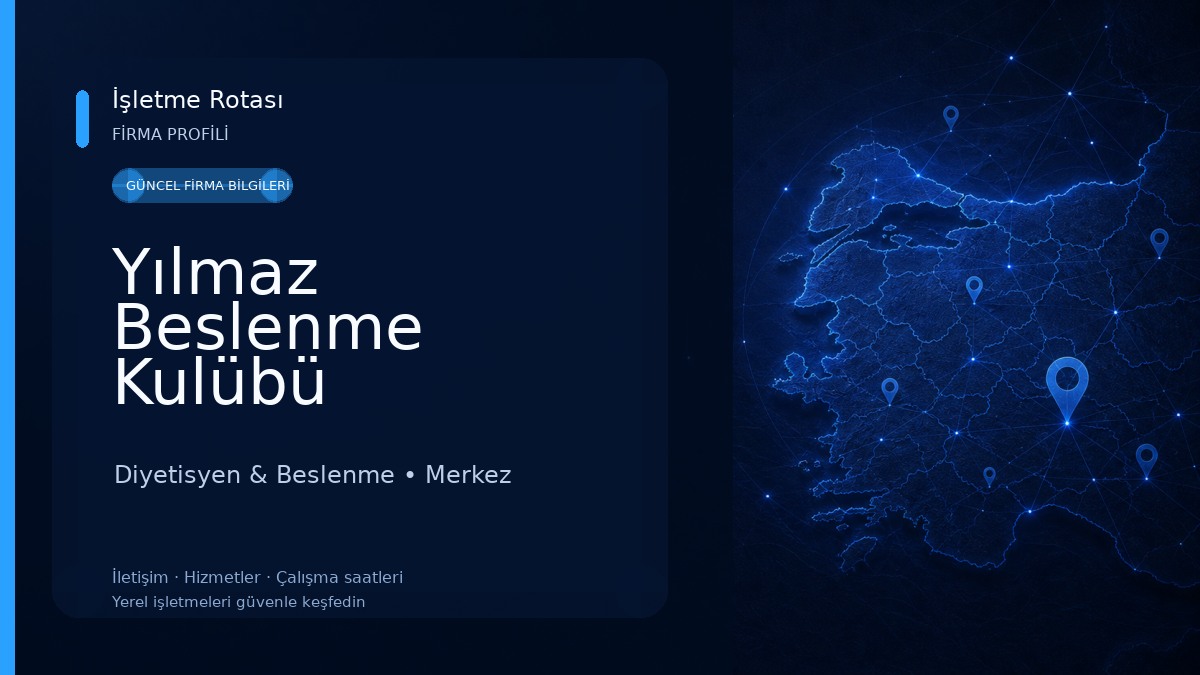 Yılmaz Beslenme Kulübü Diyetisyen & Beslenme