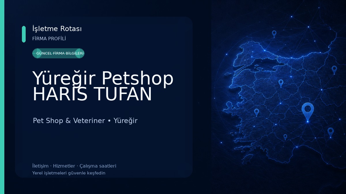 Yüreğir Petshop HARİS TUFAN Pet Shop & Veteriner