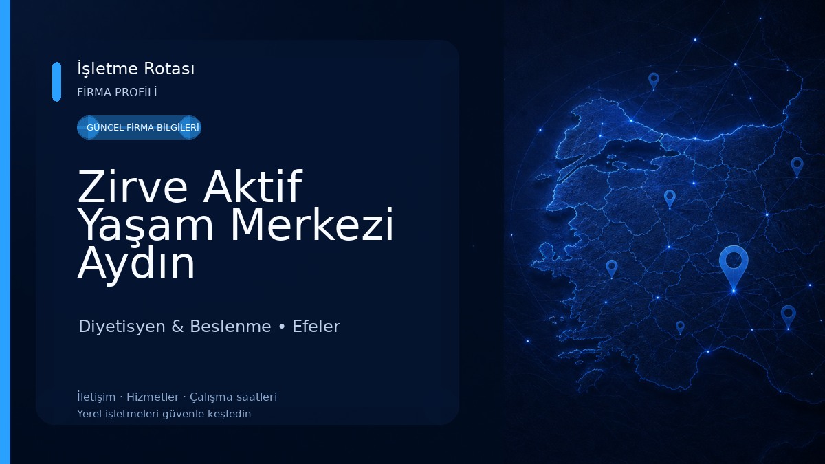 Zirve Aktif Yaşam Merkezi Aydın Diyetisyen & Beslenme